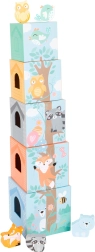 Stapeltoren pastel met diertjes small foot