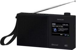 Digitale radio DAB+ en FM met RDS, Bluetooth en accu