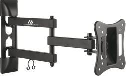 universele wandbeugel voor tv en monitor 13–27" zwart, max. 15 kg, VESA 100×100