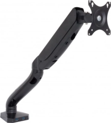 Verstelbare monitorhouder met gasveer en USB-poorten