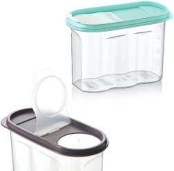 Doos voor droge voedingsmiddelen met doseerder en maatverdeling 1,2 l