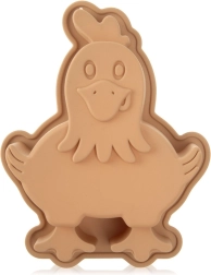 Siliconen bakvorm in de vorm van een kip 19,5 × 15 × 4 cm