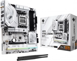 ASRock X870 Steel Legend WiFi – ATX-moederbord voor AM5 met DDR5, PCIe 5.0 en USB4