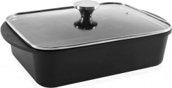 Granit braadslede met deksel GRANDE 4,4 l, 35 × 22,5 cm