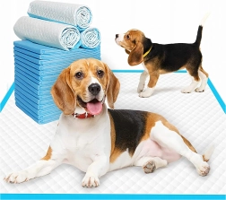 Wegwerp hygiënische onderleggers voor honden, XL 60 × 90 cm, extra absorberend, 50 stuks