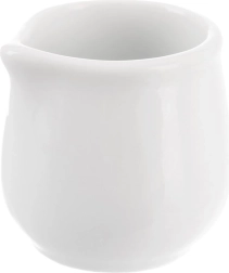 Porseleinen melkkannetje Mona wit 20 ml