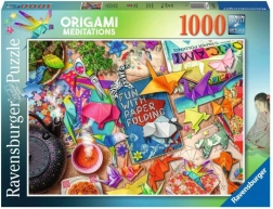 Puzzel Ravensburger Meditatie met Origami 1000 stukjes
