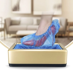 Automatische schoenovertrekdispenser - goud