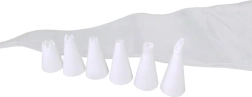 Decoratiespuit voor taarten en desserts met spuitmondjes