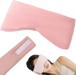 Dubbelzijdig slaapmasker met warme en koelende kant