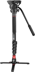 Neewer GM76 179 cm statief en monopod met fluid head