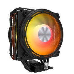 Actieve CPU-koeler DarkFlash E400 Plus, zwart