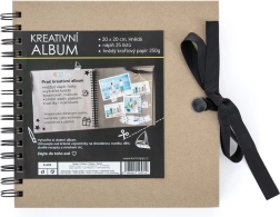 Creatief Album Bruin 20,5 x 20,5 cm