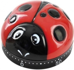 Mechanische keukenwekker lieveheersbeestje ORION