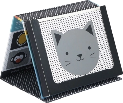 Petit Collage - Buik tijd - spiegel met Peekaboo afbeeldingen