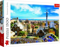 Puzzel 1500 stukjes Park Güell, Barcelona – TREFL