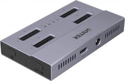 klonstation voor 4× M.2 SSD met USB4