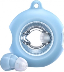 tws draadloze oordopjes choetech bh‑t22 blauw