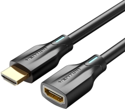 HDMI 2.1 Verlengkabel Vention AHBBG, 1,5 m, 8K 60Hz / 4K 120Hz Zwart