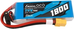 LiPo-accu Gens Ace 1800mAh 7,4V 45C met XT60-connector