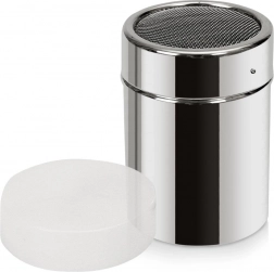 Roestvrijstalen strooibus met zeef voor poedersuiker en kaneel 300 ml