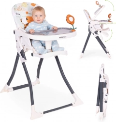 opvouwbare kinderstoel met speelgoed ecotoys