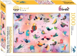 Puzzle Brain Tree sprookjesachtige vogels 1000 stukjes