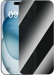 Baseus Superior privé gehard glas voor iPhone 15 Plus (2 stuks)