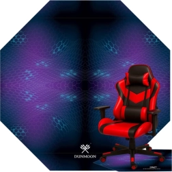 Beschermende gamingmat onder stoel DUNMOON achthoekig 120 × 120 cm, 4 mm