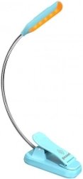 Draadloze cliplamp Glocusent mini USB-C blauw