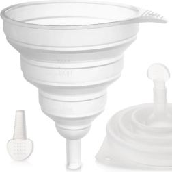 Opvouwbare keukentrechter KEMP 12 cm