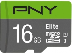 PNY Elite microSDHC-geheugenkaart 16 GB UHS‑I U1