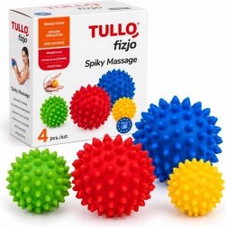 Tullo set van 4 massageballen voor fysiomassage