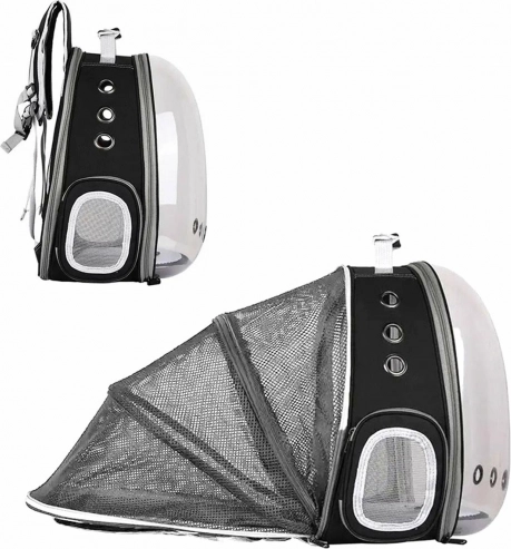 Opvouwbare rugzak voor het vervoeren van katten