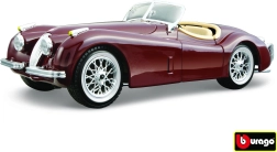 Bburago 1:24 Jaguar XK 120 Roadster (1951) Rood