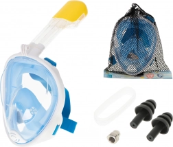 Volgelaatsnorkelmasker S/M blauw