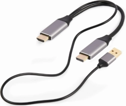 HDMI-naar-DisplayPort-adapter 4K 60Hz met USB-A-voeding
