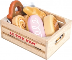 Houten krat met gebak LE TOY VAN Honeybake