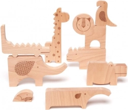 Houten puzzel Safari van Petit Collage