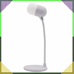 Bureaulamp met LED, draadloze lader 5 W en Bluetooth‑speaker
