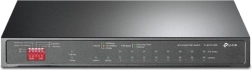 Gigabit desktop switch met 10 poorten met PoE+ en SFP