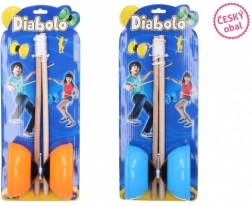 Grote Diabolo Set Plastic/Hout voor Kinderen
