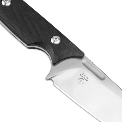 Stevige full-tang constructie en zekere grip