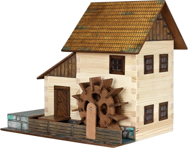 Walachia Houten lijmmodelbouwset Watermolen