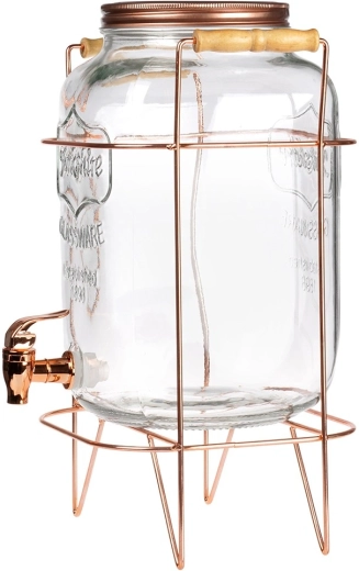 Elegant uitgevoerd in roségoud