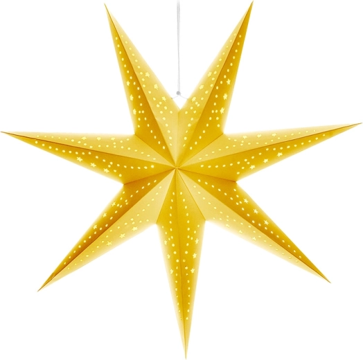 Solight LED kerst hangster zilver 60 cm met timer - 1 stuk