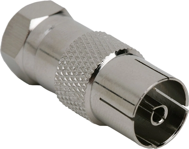 Adapter van F-stekker naar TV-coaxiale aansluiting