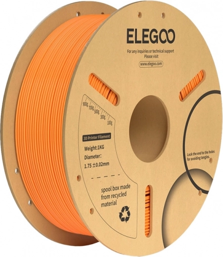 Oranje 3D print filament ELEGOO PLA+