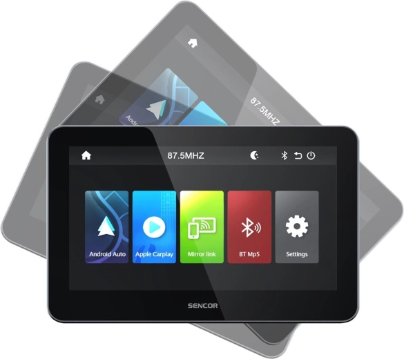 Draadloze Apple CarPlay en Android Auto