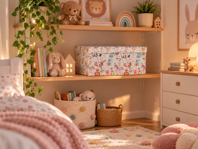 Praktisch deksel en decoratieve uitstraling